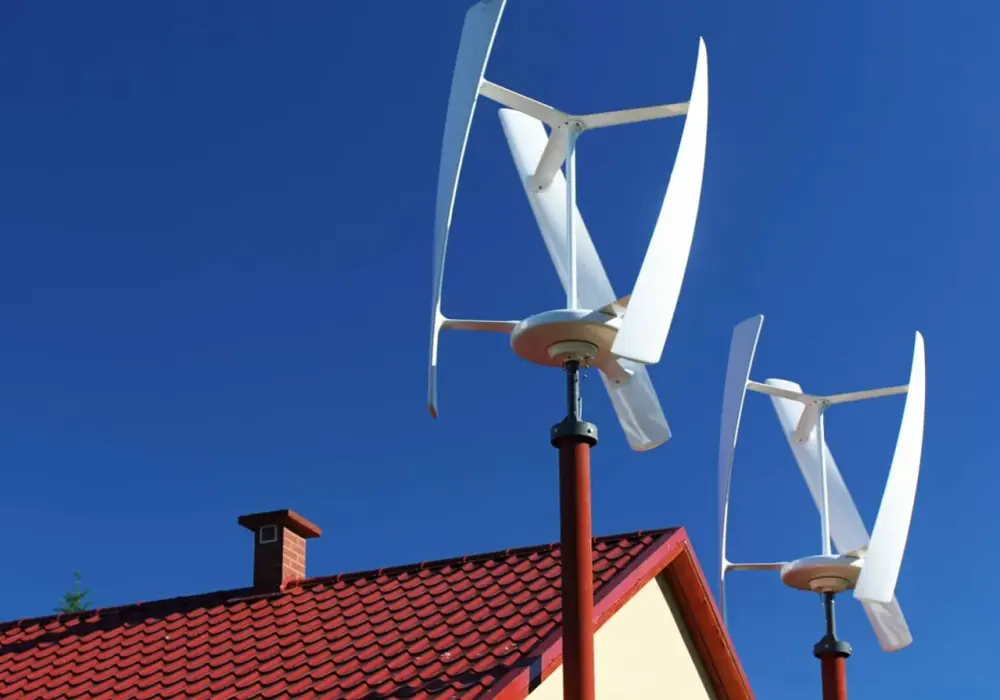 Pionowa turbina wiatrowa - Marketing czy realna technika?