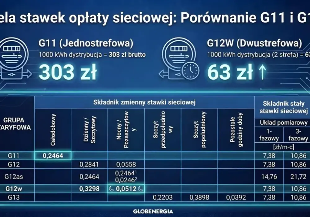 Taryfa G11 - czy jedna cena prądu to oszczędność? Sprawdź!