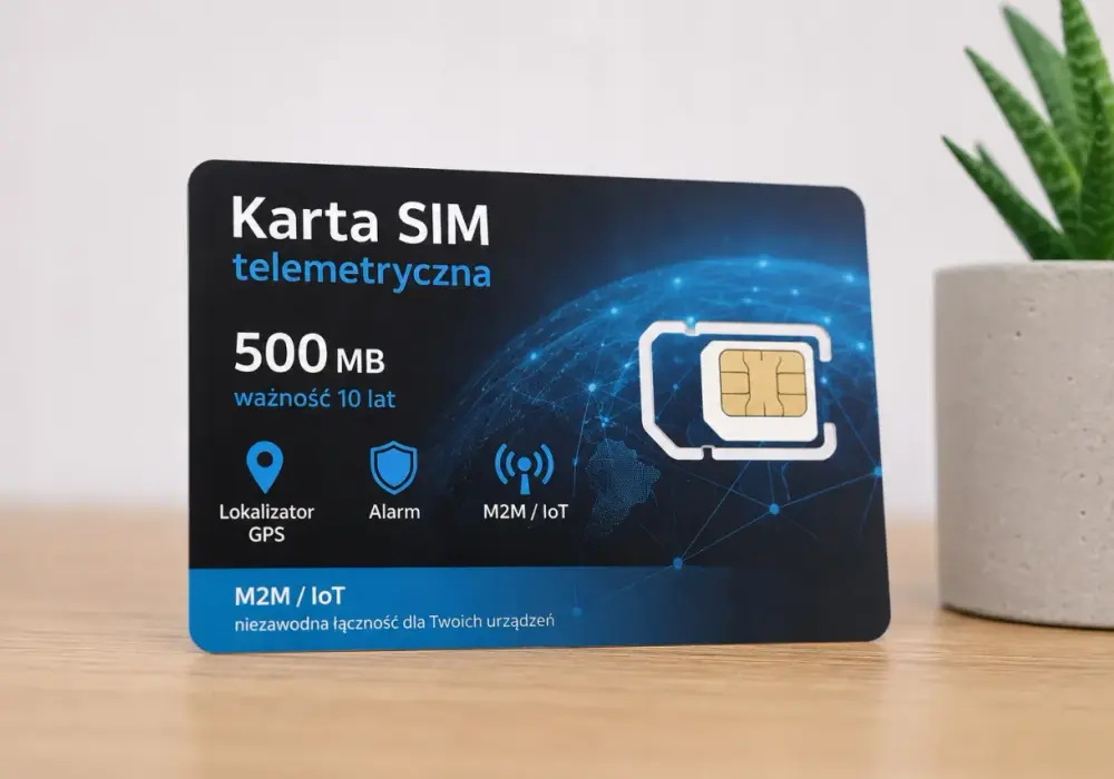 Karta telemetryczna w automatyce - jak dobrać modem i SIM?