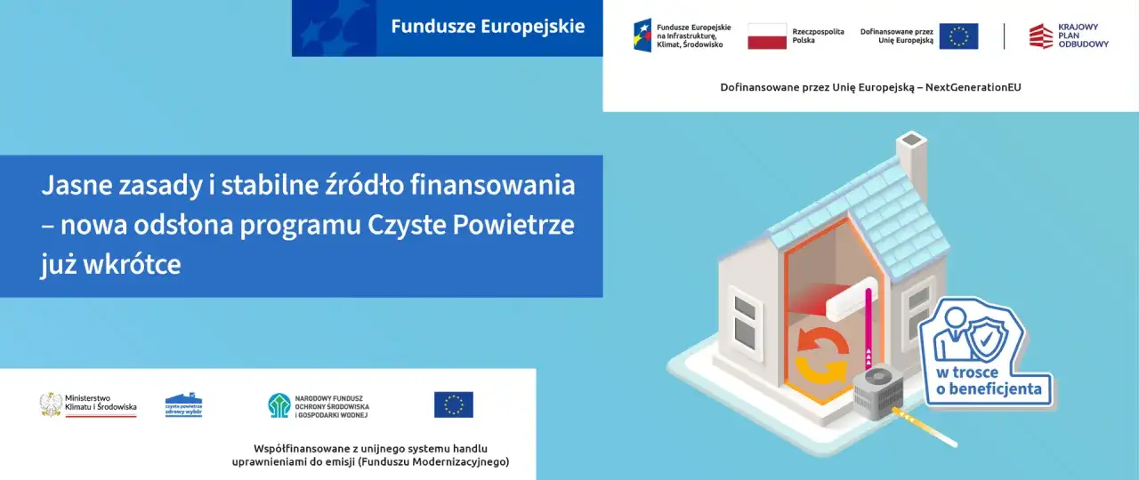Tabela dofinansowania Czyste Powietrze: jasne zasady i stabilne źródło finansowania dla beneficjentów. Nowa odsłona programu już wkrótce.