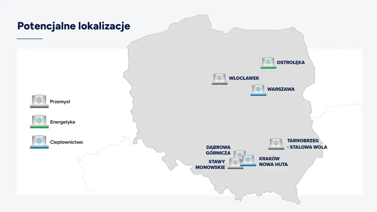 Zdjęcie Gdzie mają powstać elektrownie atomowe w Polsce? Oto szczegóły i lokalizacje
