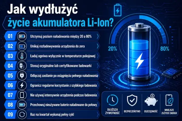 Prąd ładowania akumulatora - Jak dobrać, by wydłużyć życie?