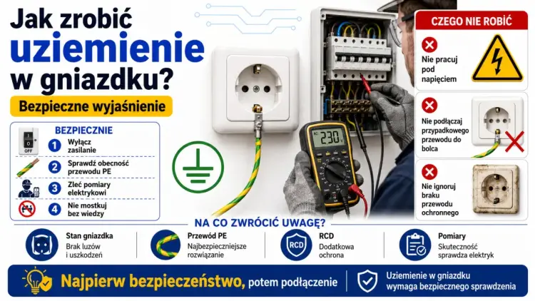 Uziemienie w gniazdku - Czy na pewno działa? Sprawdź!
